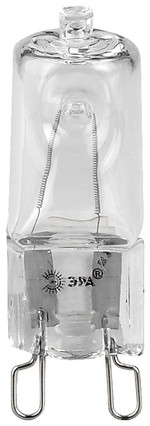 Лампочка галогенная ЭРА G9-JCD-25-230V-CL G9 25Вт капсула теплый белый свет, 1шт