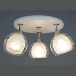 Citilux Самба CL158131 Люстра с поворотными плафонами Белая Хром, 1шт