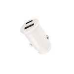 Автозарядка в прикуриватель REXANT АЗУ USB-A+USB-C, 2.4 A белая, 1шт