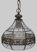 Citilux Гера-2 CL444210 Подвесной светильник витражный Бронза, 1шт