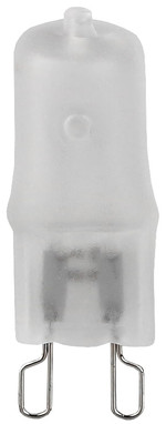 Лампочка галогенная ЭРА G9-JCD-60-230V-FR G9 60Вт капсула матовая теплый белый свет, 1шт