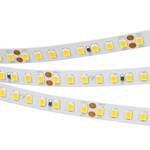 Светодиодная лента RT 2-5000 24V 2x (2835, 160 LED/m, LUX) (теплый белый 2700K), 5м