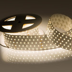 Светодиодная лента RT 2-2500 24V 5x2 (2835, 875 LED, LUX) (белый 6000K), 2.5м
