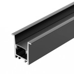 Профиль SL-COMFORT-2322-F-2000 ANOD BLACK, 2м