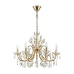 Люстра ODEON LIGHT HALL VERSIA 4977⁄6, E14, 6x40W, IP20, 1шт