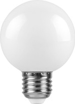 Лампа светодиодная,  (3W) 230V E27 6400K, LB-371, 1шт