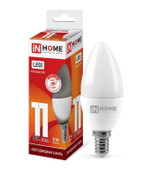 Лампа светодиодная LED-СВЕЧА-VC 11Вт свеча 6500К холод. бел. E14 1050лм 230В IN HOME 4690612024844, 1шт