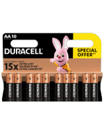Батарейки Duracell 1027787 АА алкалиновые 1,5v 10 шт. LR6-10BL BASIC, 10шт