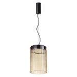 5047/15L L-VISION ODL24 303 черный/светл.янтарный/металл/стекло Подвес LED 15W 4000К 1676Лм PILLARI, 1шт
