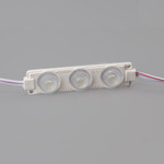 Светодиодный модуль c линзой PIX-LP-3LED (12V, 3W, 150Lm, IP65) (теплый белый 3000K), 20шт