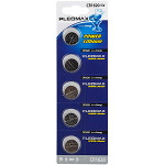 Батарейки Pleomax CR1620-5BL Lithium, 5шт