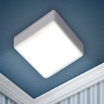 Светильник светодиодный ЭРА LED 16-18-4K накладной квадратный 18Вт 4000К, 1шт