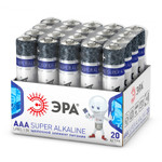 Батарейки ЭРА LR03-20 bulk SUPER Alkaline, 1шт