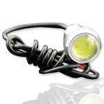 Светодиодный Spot на болте D23-2W-Silver (12V, 23mm, серебристый) (белый 6000K), 1шт