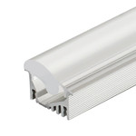Профиль с экраном ALU-Asymetric-2000-Anod+frost Lens  [30x22.5mm], 1м