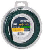 Трубка термоусадочная ТТУ нг-LS 10⁄5 зел. (уп.2м) IEK UDR12-010-005-002-K06-T, 1УП.2 м