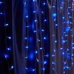 Гирлянда 230V 480 LED 3*3м, синий, IP44 , сетевой шнур 3м в комплекте, CL24, 1шт