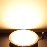 Светодиодный светильник OM-18 (220V, 18W, round D220mm) (теплый белый 3000K), 1шт