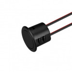 Диммер SR-NAVE-RECESSED-R18-BK (12-24V, 48-96W, M-FC), 1шт