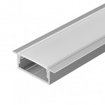 Профиль с экраном ARH-WIDE-F-H10-2000 ANOD+OPAL, 1шт
