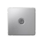 Розетка телевизионная оконечная TV ArtGallery 1дБ механизм алюм. SE GAL000391, 1шт