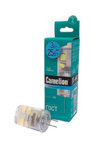 Лампа светодиодная Camelion LED3-G4-JD-NF/845/G4 3Вт 4500K BL1, 1шт