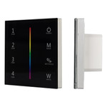 Панель Sens SMART-P30-RGBW Black (230V, 4 зоны, 2.4G), 1шт