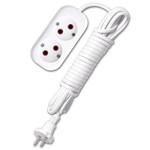 Удлинитель 2х5м без заземл. 6А IP20 У6-011 ШВВП 2х0.75 UNIVersal 9631913, 1шт
