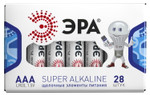 Батарейки ЭРА LR03-28 box SUPER Alkaline, 28шт