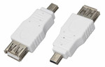 Переходник гнездо USB-A (Female)-штекер miniUSB (Male) REXANT, 50шт
