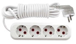 Удлинитель 4х10м с заземл. 10А IP20 У10-555 ПВС 3х1 UNIVersal 555-10, 1шт