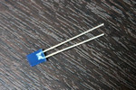 Светодиод 2*5*7 blue, 1000шт
