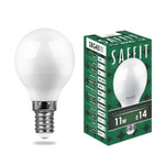 Лампа светодиодная, 11W 230V E14 4000K, SBG4511, 1шт