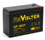 Аккумулятор 12В 7.2А.ч REVOLTER GP 1207, 1шт
