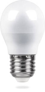 Лампа светодиодная LB-38 Шарик E27 5W 2700K, 1шт