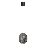 5038⁄1 MODERN ODL24 295 черный/дымчатый/металл/стекло Подвес G9 1*40W MUSSELS, 1шт