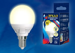 Led-g45 7w/3000k/e14/fr/dim plp01wh лампа светодиодная, диммируемая. форма «шар», матовая. серия яркая. теплый белый свет (3000K). Картон. ТМ Uniel., 1шт