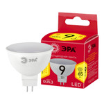 Лампочка светодиодная ЭРА RED LINE LED MR16-9W-827-GU5.3 R 9 Вт софит теплый белый свет, 1шт