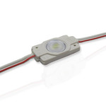 Светодиодный модуль SL-5730-1 (12V, 0.6W, 45 lm, линза) (холодный белый 10000K), 1шт