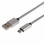 Кабель USB-micro USB/metall/black/1m/REXANT, 10шт