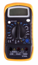Портативный мультиметр MAS830L (DT850L) PROconnect, 1шт
