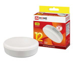 Лампа светодиодная LED-GX53-VC 12Вт таблетка 3000К тепл. бел. GX53 1140лм 230В IN HOME 4690612020785, 1шт