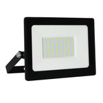 Ulf-q517 50w/6500k ip65 220-240v black прожектор светодиодный. дневной свет(6500К). Корпус черный. TM Volpe, 1шт