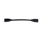UCX-Q851 LL/015 BLACK Провод для соединения линейных светильников ULI-Q151, 15 см. Черный. ТМ Volpe, 11