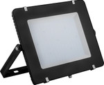 Прожектор светодиодный 2835 SMD 250W 6400K IP65  AC220V/50Hz, черный  с матовым стеклом , LL-925, 1шт