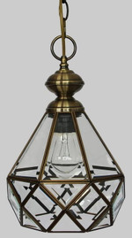 Citilux Витра-1 CL442110 Подвесной светильник витражный Бронза, 1шт