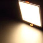 Светодиодный светильник DBM-101-22S (220V, 22W, квадратный) (дневной белый 4000K), 1шт