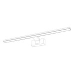Citilux VIZOR CL708761 Настенная подсветка Хром, 1шт