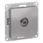 Розетка телевизионная оконечная TV AtlasDesign 1дБ механизм алюм. SE ATN000391, 1шт
