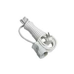 Удлинитель-шнур 1х3м без заземл. 10А IP20 Makel 10007, 1шт